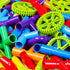 250PCS Pipe Tube Learning Toy for Toddlers, Educational STEM Bins for Classroom