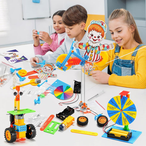 8-12, 8-13 8-10 8 9 10 12 13 14 STEM Robotics Kits for Kids Age DIY Engineering Crafts Kit Science Robot Building STEM