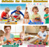 1-3 3-5 Fajiabao Construction Toy Cars for Toddlers Boy Toys Mini Pull Back Cars Small Truck Sensory Bin Bulk & Goodie