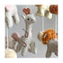 Crane Baby Mobile for Crib - Safari Nursery Décor for Boys and Girls, 11" x 28" Hanging Jungle Decor