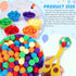 142 Set 12 8 2 120 Counting Pieces Fine Motor Skills Handy Scooper Sensory Bin Filler Includes Sorting Bowls, Tweezers