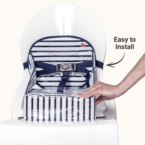 by BabyToLove BabyToLove Easy Up Baby Booster Seat | Lightweight On The Go and Easy to Carry | Foldable Toddler Booster