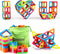 Coodoo Upgraded Magnetic Blocks Tough Tiles STEM Toys for 3+ Year Old