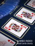 ARTGAME 100% Plastic Playing Cards Bulk Set, 10-Deck Jumbo Index, Waterproof & Washable, Poker Size, Blue/Red
