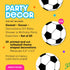GOAAAL! - Big Dot of Happiness Soccer Decorations, Set of 20 for DIY Baby Shower or Birthday Large Party Essentials