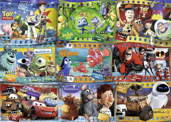 1000 Piece Jigsaw Puzzle for Adults - Ravensburger Disney Pixar Movies, Unique Pieces, Softclick Technology