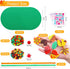 Aneco 12 Kits DIY Fall Leaf Wreath Craft Kits with Foam Leaves, Stickers, Chenille Stems for Thanksgiving