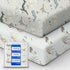 Premium Fitted Baby Boy Crib Sheets for Standard Crib Mattress - Ultra-Soft