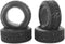 1/10 RC Car Racing Flat Run Sponge Insert Rubber Tyres 68mm for 1:10 RC On Road Car