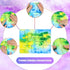 9 7.8 6 Inch(Starry Youyole Pcs Fidget Marble Maze Mat Bulk, Soft Fabric Tactile Sensory Cloth Stress Relief Toys
