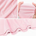 Newborn Swaddle Blanket with Hat Set Baby Swaddle Set Hospital Receiving Blankets for Girls Boys(Blush,35"*35") by Aijoviko