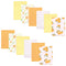 Hudson Baby Unisex Cotton Flannel Burp Cloths Bundle - Citrus Orange, One Size