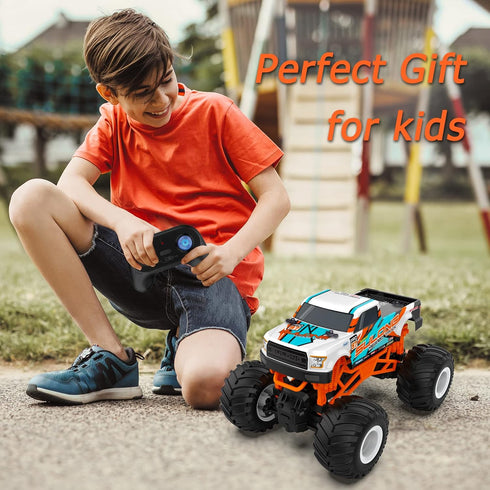 1:16 2.4 4-7 8-12, 20 Remote Control Car, Scale RC Monster Truck for Boys, GHz All Terrain RC Cars for Boys Girls Km/h