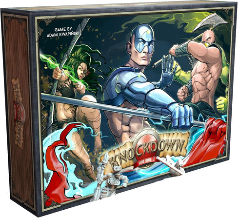 Knockdown: SiegeStorm Board Game by Awaken Realms, 2-4 Players, 15-45 Minutes Gameplay