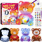 LAOESE Paint Your Own Bear Lamp Kit, Art Supplies Bear Painting Kit
