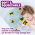 6 Pack Tub Works Construction Trucks Mold Free Bath Toys, | Sealed, No Hole Bath Toys Design Keeps Moisture Out | Soft