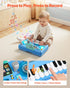 Playset 1-3, 133 6+ VEVOR Baby DJ for Toddlers Educational Musical Table Toys with Sound Sources, Recording and LED DJ