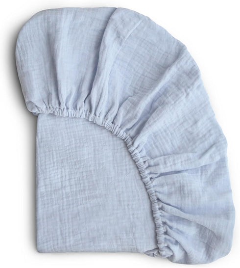 mushie Extra Soft Muslin Fitted Crib Sheet | 192 Thread Count |