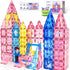 Coodoo Diamond Magnetic Tiles Magnetic Building Blocks STEM Sensory Toy for Boys