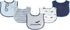 Luvable Friends Baby Cotton Terry Drooler Bibs with PEVA Back, Transportation, One