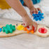 Melissa & Doug Rainbow Caterpillar Gear Toy - 6 Interchangeable Gears for Toddlers and Babies