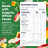 6 Amara Smoothie Melts - Mighty Sweet Greens - Baby Snacks Made With Fruits and Vegetables - Healthy Toddler Snacks