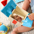 Melissa & Doug Wooden Surprise Gift Box, Infant Toy Gift Set (5 Pieces), Tactile Sensory Toy for Babies