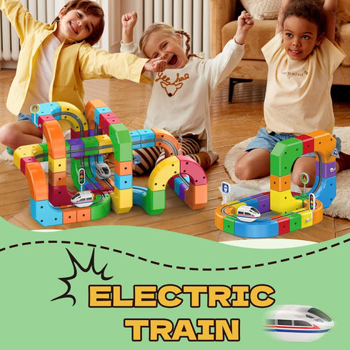 Niville Set The Ultimate Track Expansion: Mini Electric Cars Designed Exclusively for Your Train Add More Vehicles