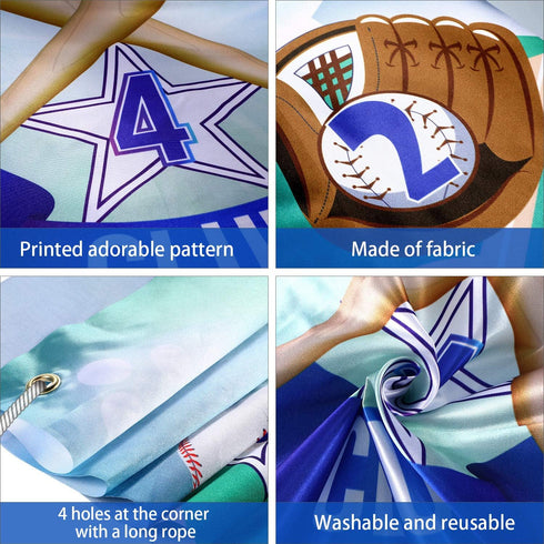 Baseball Toss Games with 3 Bean Bags, Indoor Outdoor Game for Children and Adults Party Decorations