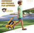 Kids Clean Car Washer Toys with Scraper, Sponge, and Towel - Pretend Play Car Wash Gun for Boys and Girls Gift
