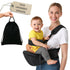 KAENU Baby Carrier with Hip Seat (Upgraded Version) Adjustable Waistband, Safety Harness &