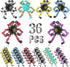 Szcuelz Easter Basket Stuffers 36PC Transformable Fidget Spinner for Kids,Deformable Chain DIY Robot