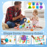 6 1 6-12 1 2 3 in Montessori Toys for Babies Months Up - Incl Pull String Toy, Stacking Cups, Tissue Box, Suction Cup