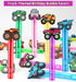 PLOUGVI 24Pcs Truck Bubble Wands for Birthday Party Favors Decorations, Durable Truck Bubble Toys for Kids Pinata