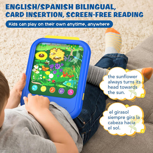 Qiaojoy 2-5 2 3 4 5 6 Upgrade Kids Learning Tablet Educational Learning Pad for Toddlers to Learn Alphabets, Numbers