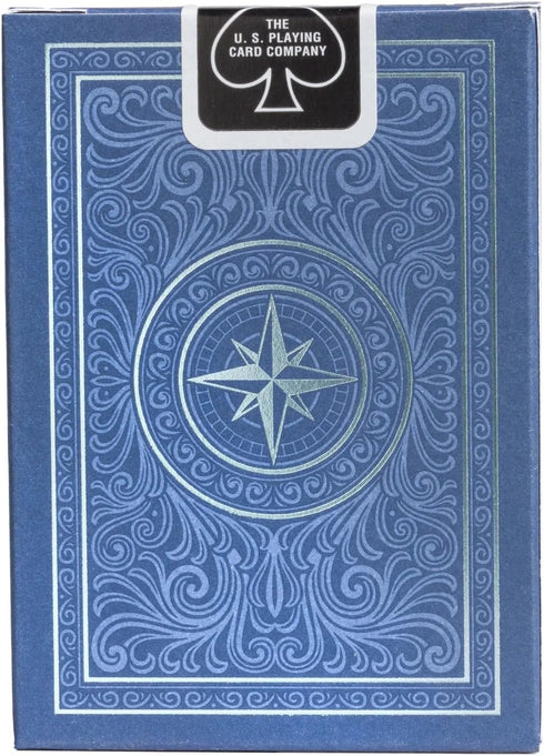 Bicycle Odyssey Playing Cards in Blue