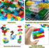 CONVENTEJOY 400 -9 6 Pieces Translucent Building Bricks Colors Crystal-Clear Classic Block Toy Fully Compatible