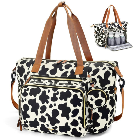 Diaper Bag Tote, Large Baby Diaper Bags for Travel, Hospital Bag for