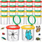 24 Pcs Bug Jar Viewer Magnifying Insect Box, Bulk Insect Container Cage for Kids, Educational Tool for Nature
