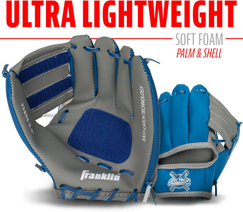 Set Lightweight Kids Baseball Glove for Young Players