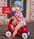 Radio Flyer Scoot About Sport, Toddler Ride On Toy, Ages 1-3, Red