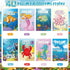 Estune 40 Pcs Ocean Coloring Books Bulk Under The Sea Party Favors Mini Small Coloring Book Bulk Birthday Party Gift