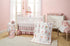 Lambs & Ivy Ultra-Soft Pink Floral Changing Pad Cover - Perfect for Nursery
