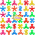 120pcs Mini Fidget Spinner Bulk, Stress Relief Sensory Fidget Toys Kids with