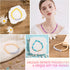 Goldwise Friendship Bracelet Making Kit, 2 Boxes-4952 Pcs with 24 Colors, 3450 Pcs Glass Seed Beads, 1040 Pcs Letter