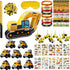 FIGEPO Construction Pinata Dump Truck Pinata for Boy Kids Construction Birthday Party Tractor