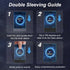 1000 Pack 500 500 (5 Card Sleeves, Matte Trading Card Sleeve and Inner Sleeves Ideal for Double-Sleeving, Fit for MTG