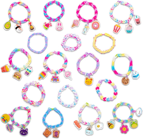 Rainbow Loom Cute-Tique Cute Bliss Kit, Bracelet Making Kit for Kids Crafting Activity, Ages 7+