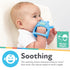 3+ Nuby Silicone Wrist Teething Mitten - Baby Teether Ring - Months - Brown Bear