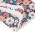 Set Cozy 4) Vibrant Floral Print Newborn Swaddle Blanket with Hat and Headband, and Breathable, for Boys and Girls